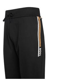 BOSS Spodnie dresowe Authentic Pants 50554784 Czarny Regular Fit. Kolor: czarny. Materiał: bawełna #3