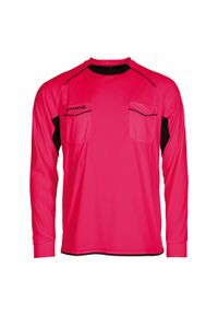 STANNO - Koszulka sędziowska z długim rękawem Stanno Bergamo. Kolor: różowy. Długość rękawa: długi rękaw. Długość: długie #1