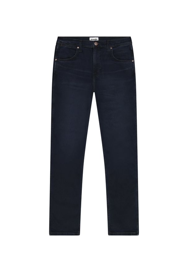 Wrangler - MĘSKIE SPODNIE WRANGLER GREENSBORO COLD STEEL 112372417