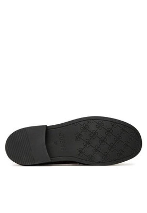 Guess Lordsy FLTSH3 LEA14 Bordowy. Kolor: czerwony. Materiał: skóra