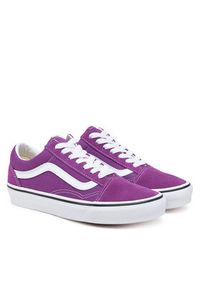 Vans Tenisówki Old Skool VN000D6WE2T1 Fioletowy. Kolor: fioletowy. Materiał: skóra, zamsz #5