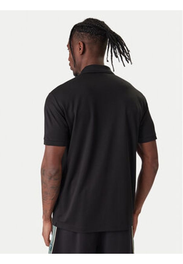 EA7 Emporio Armani Polo 7M001359 AF13862 UC001 Czarny Slim Fit. Typ kołnierza: polo. Kolor: czarny. Materiał: syntetyk