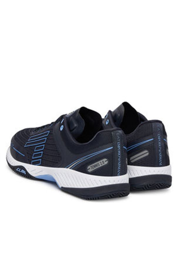 EA7 Emporio Armani Sneakersy X8X242 XK438 MB516 Granatowy. Kolor: niebieski. Materiał: materiał