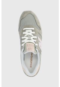 New Balance Buty kolor zielony na płaskiej podeszwie. Nosek buta: okrągły. Zapięcie: sznurówki. Kolor: zielony. Materiał: guma. Obcas: na płaskiej podeszwie #5