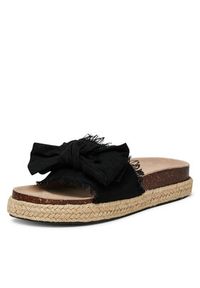 DeeZee Espadryle 92529 Czarny. Kolor: czarny. Materiał: materiał #7