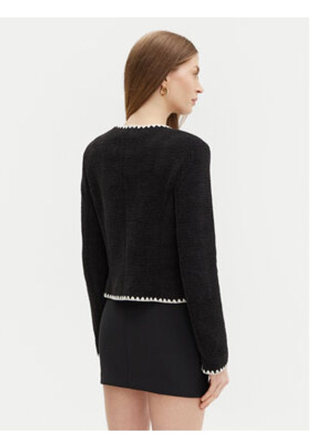Guess Kardigan W5RN20 WGVQ2 Czarny Regular Fit. Kolor: czarny. Materiał: syntetyk