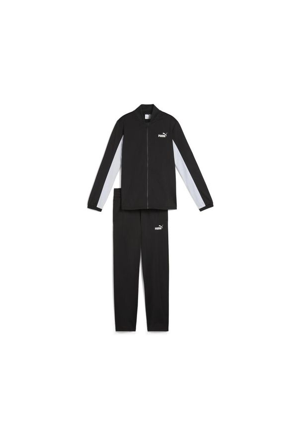 Puma - Młodzieżowy dres Poly Baseball PUMA Black. Kolor: zielony, wielokolorowy, czarny, brązowy. Materiał: dresówka. Styl: młodzieżowy