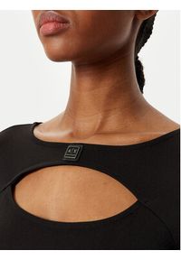 Armani Exchange Sukienka koktajlowa XW000092 AF10805 UC001 Czarny Slim Fit. Kolor: czarny. Materiał: syntetyk. Styl: wizytowy #2