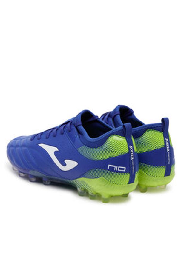 Joma Buty do piłki nożnej Numero-10 2504 N10S2504AG Niebieski. Kolor: niebieski. Materiał: skóra