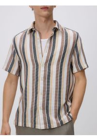 Reserved - Strukturalna koszula comfort - wielobarwny. Materiał: bawełna, tkanina