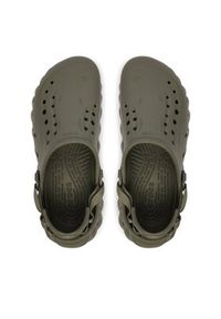 Crocs Klapki Echo Clog 207937 Zielony. Kolor: zielony #4