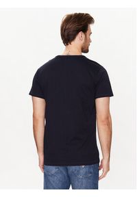 Guess T-Shirt M3GI15 K8FQ4 Granatowy Regular Fit. Kolor: niebieski. Materiał: bawełna #4