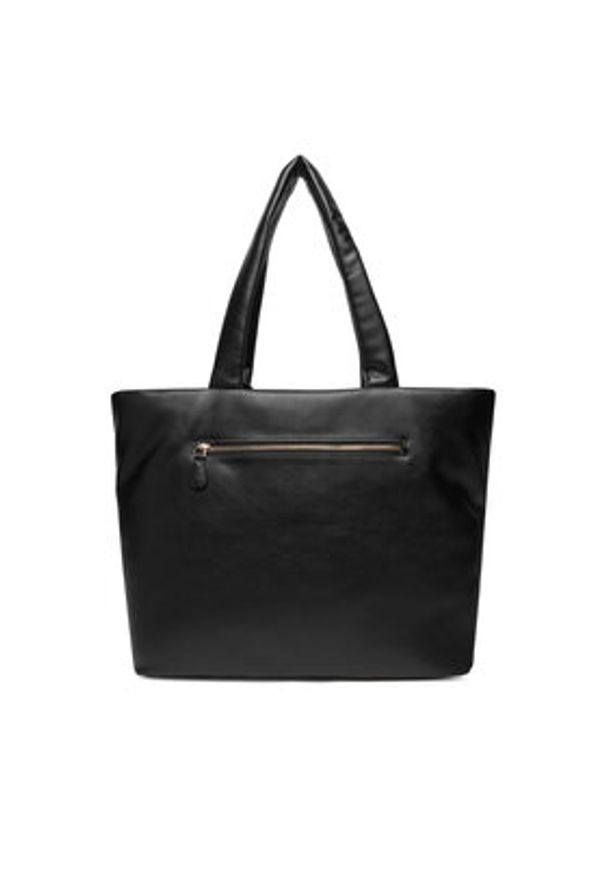 Guess Torebka Sunetra HWNG75 34230 Czarny. Kolor: czarny. Materiał: skórzane