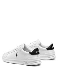 Polo Ralph Lauren Sneakersy Hrt Ct II 809829824005 Biały. Kolor: biały. Materiał: skóra #5