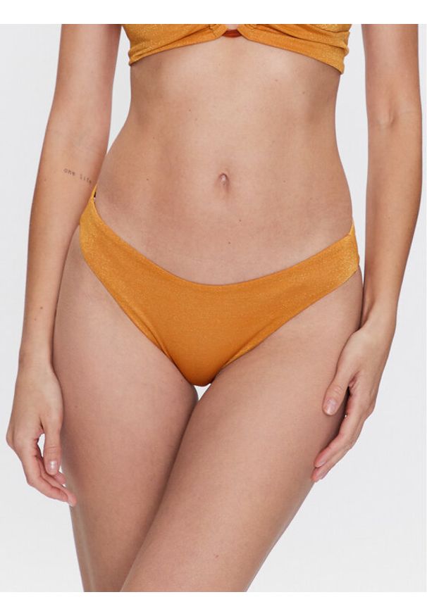 Maaji Dół od bikini 3265SBC027 Żółty. Kolor: żółty. Materiał: syntetyk