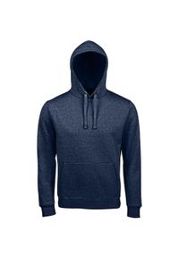 SOL'S - Męska Bluza Z Kapturem Spencer Polycotton. Typ kołnierza: kaptur. Kolor: szary