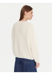 Kontatto Kardigan 3M0978C Écru Relaxed Fit. Materiał: wełna #4