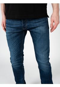 Diesel Jeansy "Tepphar-X" | 00SWID-RM062-01 | Mężczyzna | Granatowy. Stan: obniżony. Kolor: niebieski. Wzór: aplikacja. Styl: klasyczny, elegancki