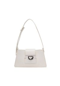 Trussardi Jeans - Trussardi Torebka 75B01484 Biały. Kolor: biały. Materiał: skórzane #1