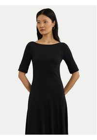Lauren Ralph Lauren - LAUREN RALPH LAUREN Sukienka codzienna 200973599001 Czarny Slim Fit. Okazja: na co dzień. Kolor: czarny. Materiał: bawełna. Typ sukienki: proste. Styl: casual #5