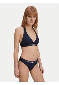 TOMMY HILFIGER - Tommy Hilfiger Góra od bikini UW0UW06358 Granatowy. Kolor: niebieski. Materiał: syntetyk #3