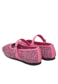 Tommy Jeans Baleriny Tjw Knitted Ballerina EN0EN03030 Różowy. Kolor: różowy. Materiał: materiał #3