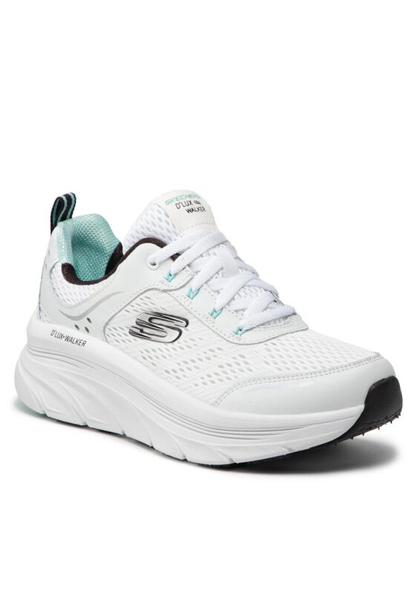 skechers - Skechers Sneakersy Infinite Motion 149023/WBK Biały. Kolor: biały. Materiał: materiał