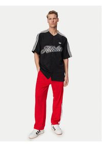 Adidas - adidas T-Shirt Summer League Varsity Baseball KE2244 Czarny Oversize. Kolor: czarny. Materiał: syntetyk #5