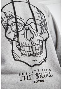 Philipp Plein - Bluza męska PHILIPP PLEIN. Typ kołnierza: kaptur. Wzór: melanż