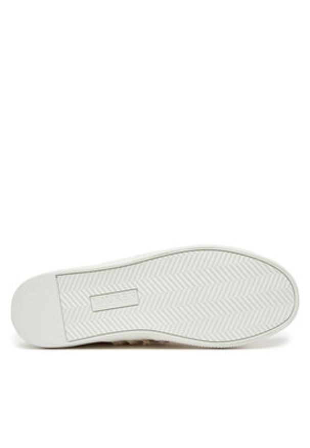 Lauren Ralph Lauren - LAUREN RALPH LAUREN Sneakersy Janson Fray 802967040001 Écru. Materiał: materiał