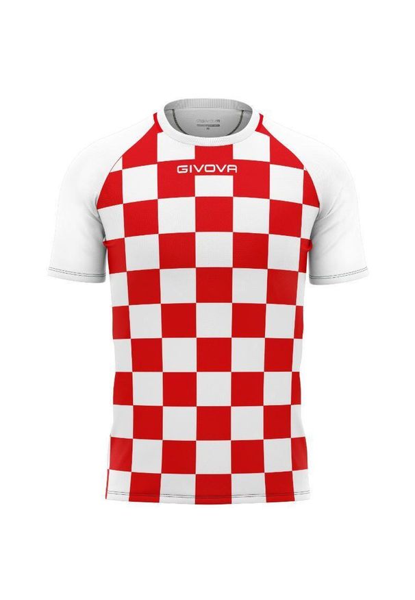 Koszulka Givova Dama Sports Biała - Rozmiar L - Lekka i Oddychająca. Kolor: czerwony, biały, wielokolorowy. Materiał: poliester. Sport: piłka nożna