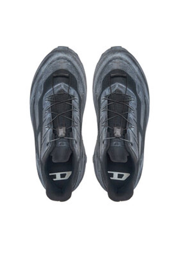 Diesel Sneakersy Y03444 P8140 T8013 Czarny. Kolor: czarny. Materiał: materiał