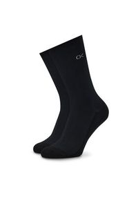 Calvin Klein Zestaw 3 par wysokich skarpet damskich 701219848 Czarny. Kolor: czarny. Materiał: materiał #2