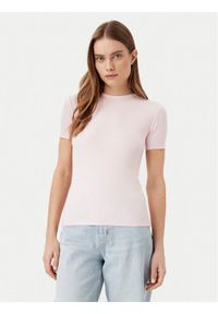 Calvin Klein Top K20K208247 Różowy Slim Fit. Kolor: różowy