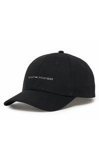 TOMMY HILFIGER - Tommy Hilfiger Czapka z daszkiem Th Foundation Hct 6 Panel Cap AM0AM14045 Czarny. Kolor: czarny. Materiał: bawełna #1