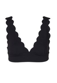 MARYSIA SWIM - Czarny top od bikini Santa Clara. Kolor: czarny. Materiał: tkanina #3