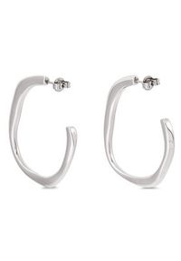 Calvin Klein Kolczyki 35000643 Srebrny. Materiał: metalowe. Kolor: srebrny #5