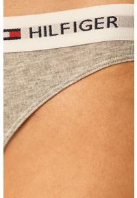 TOMMY HILFIGER - Tommy Hilfiger - Figi Cotton bikini Iconic. Kolor: szary