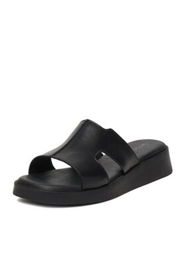 Lasocki Klapki CEO-WI16-KIMBALLY-04 Czarny. Kolor: czarny. Materiał: skóra