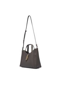 Furla Torebka Goccia Shopper Bag S WB01789 BX3353 KH 4283S Szary. Kolor: szary. Materiał: skórzane #4