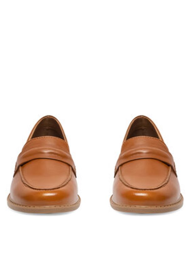 Sergio Bardi Loafersy WI32-D1070-02SB Brązowy. Kolor: brązowy. Materiał: skóra