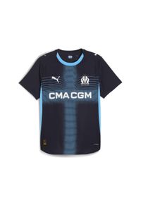 Puma - Męska autentyczna koszulka wyjazdowa Olympique Marsylia 25/26 PUMA. Kolor: niebieski. Sport: bieganie #1