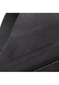 Birkenstock Klapki Arizona Big Buckle 1011075 Czarny. Kolor: czarny. Materiał: skóra