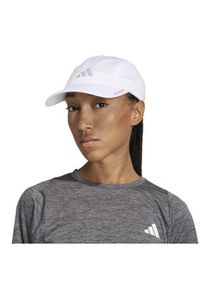 Adidas - adidas Czapka z daszkiem JZ0505 Biały. Kolor: biały. Materiał: poliester #5