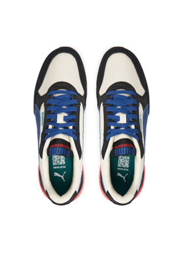 Puma Sneakersy ST Runner v4 L Retro run 402669 02 Beżowy. Kolor: beżowy. Materiał: materiał. Sport: bieganie