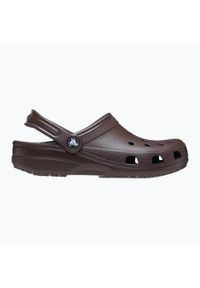 Klapki Crocs Classic. Kolor: brązowy