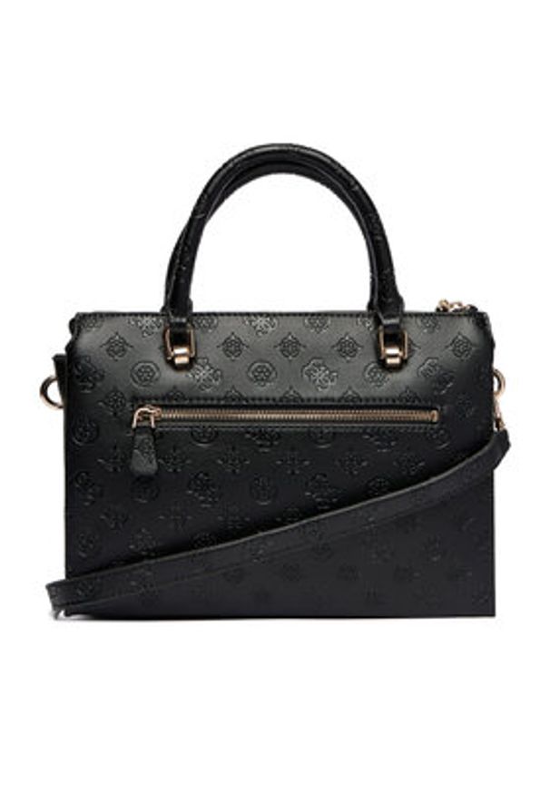Guess Torebka Dita HWPD76 02060 Czarny. Kolor: czarny. Materiał: skórzane