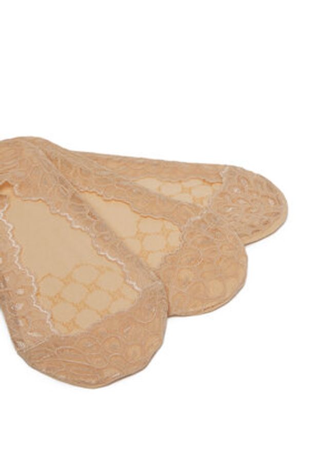 Nine West Skarpety LA_NW_4WB_004_SS25 (3-PACK) Beżowy. Kolor: beżowy. Materiał: bawełna, materiał
