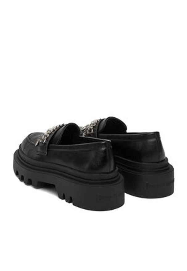 Juicy Couture Loafersy CEO-HY63020S-6A Czarny. Kolor: czarny. Materiał: syntetyk, materiał