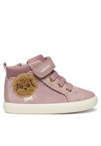 Sneakersy Geox. Kolor: różowy